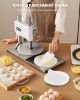 9.5 In Manual Pizza Dough Press Machine Pizza Pastry Sheeter Stainless Steel