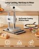 9.5 In Manual Pizza Dough Press Machine Pizza Pastry Sheeter Stainless Steel