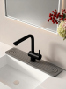 Faucet Mat for Kitchen Sink – Diatomite Stone Drying Mat & Sink Protector