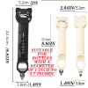 All-in-One 5-in-1 Jar Opener Set, Labor-Saving Can Opener, Bottle Opener & Wine Corkscrew, Essential Kitchen Tool for Arthritis, Weak Hands