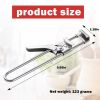 Adjustable Stainless Steel Jar & Can Opener, Ergonomic Multifunctional Bottle Opener, Effortless Grip for Seniors, Fits Most Jar Lids & Bottle Necks