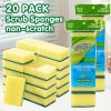 10/20pcs Multi-purpose Cleaning Sponge, Dishwashing Sponge, Kitchen Cleaning Sponge, Household Cleaning Tools, Scouring Pad